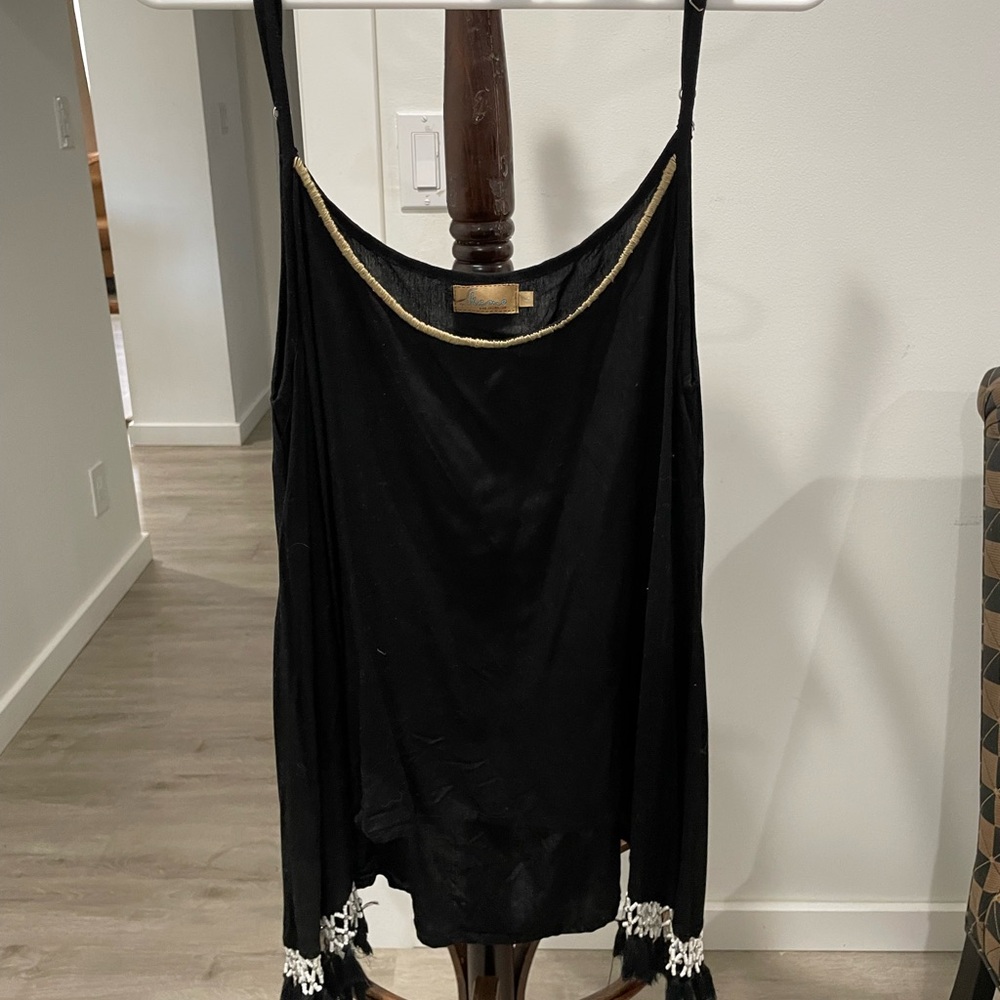 Skemo Black and Gold Blouse